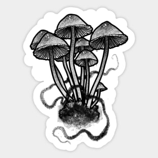 shrooms Sticker